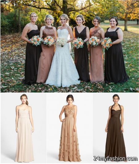 Bridesmaid dress collections 2018-2019
