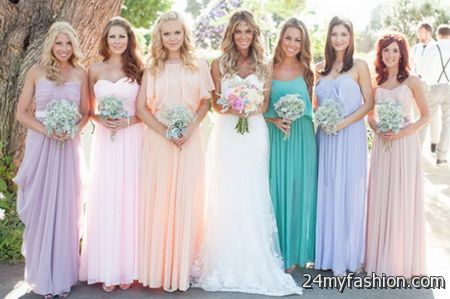 Bridesmaid dressed 2018-2019