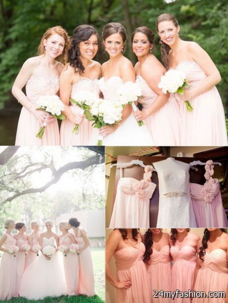 Bridesmaid dresses colors 2018-2019
