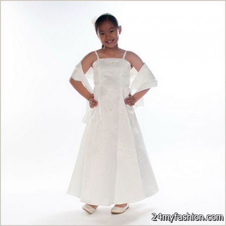 Bridesmaid dresses kids 2018-2019
