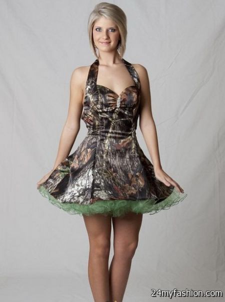 Camouflage homecoming dresses 2018-2019
