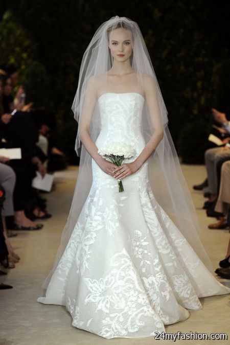 Carolina herrera wedding gowns 2018-2019