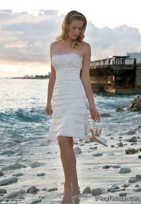 Casual beach wedding attire 2018-2019