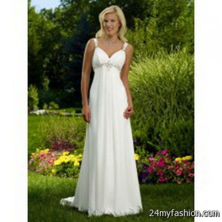 Casual wedding gowns 2018-2019