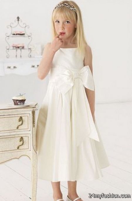 Child bridesmaid dresses 2018-2019
