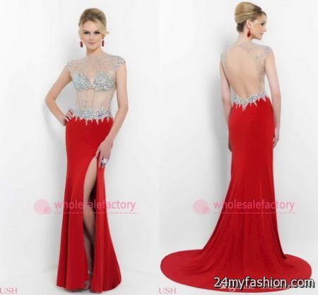 Christmas evening gowns 2018-2019