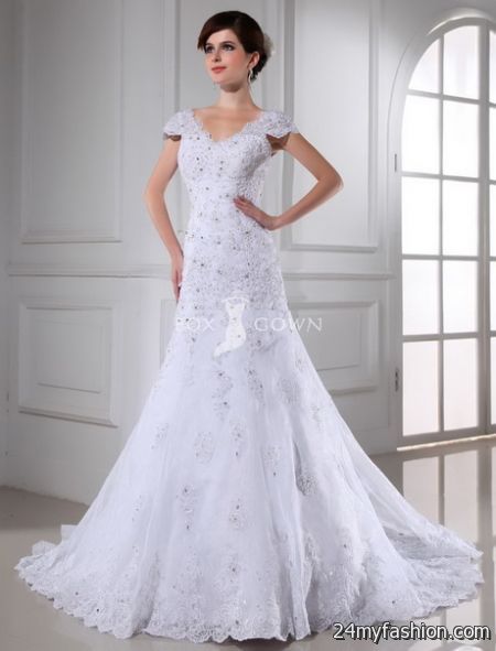Classic lace wedding dresses 2018-2019