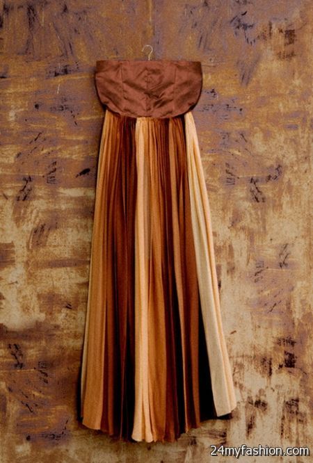 Copper bridesmaid dresses 2018-2019