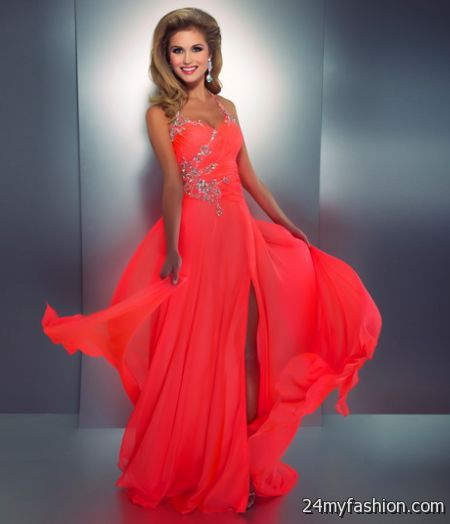 Coral homecoming dresses 2018-2019