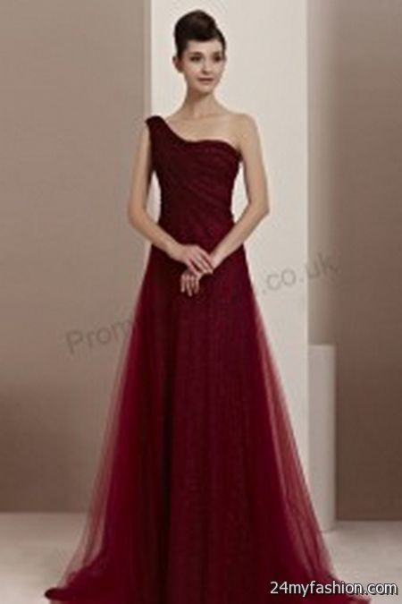 Dark red bridesmaid dresses 2018-2019