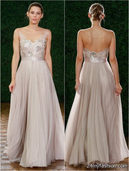 Designer bridesmaid dresses 2018-2019