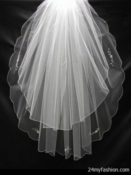 Designer wedding veils 2018-2019