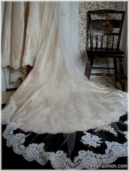 Designer wedding veils 2018-2019