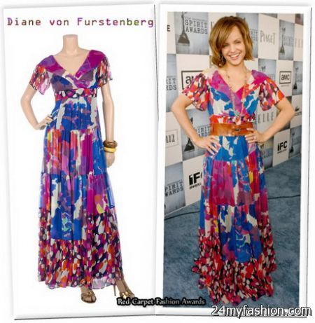Diane von furstenberg maxi dress 2018-2019
