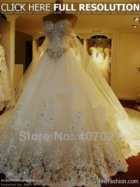 Expensive bridal gowns 2018-2019