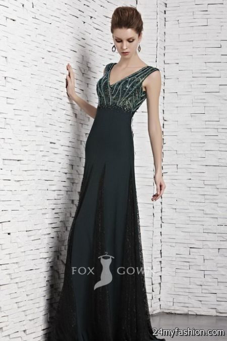 Floor length formal dresses 2018-2019