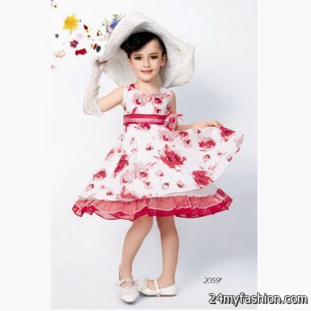 Formal dresses for kids 2018-2019
