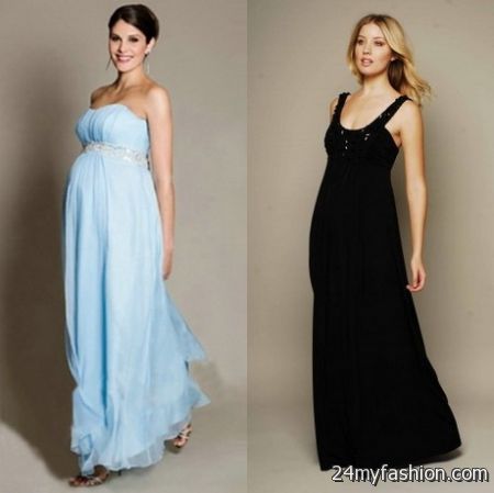 Formal dresses for pregnant women 2018-2019