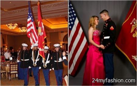 Formal military ball dresses 2018-2019