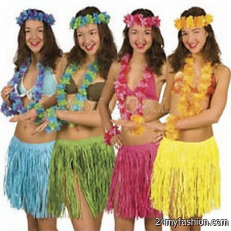 Hawaiian party dresses 2018-2019
