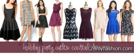 Holiday cocktail dress 2018-2019