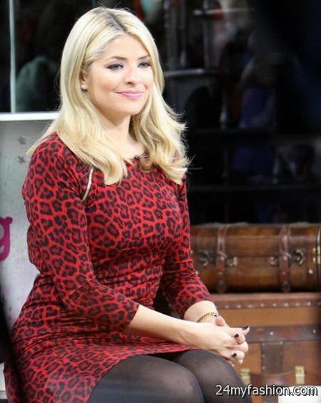 Holly willoughby red dress 2018-2019