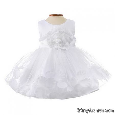 Infant white dress 2018-2019