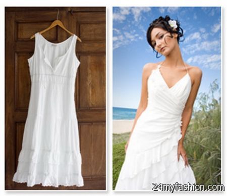Informal beach wedding dresses 2018-2019