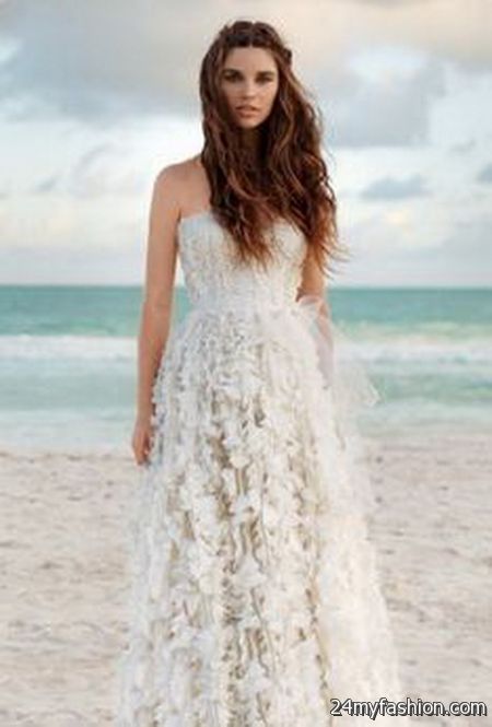 Informal beach wedding dresses 2018-2019