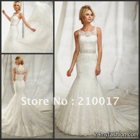Irish lace wedding dress 2018-2019