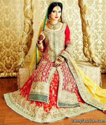 Latest bridal dresses in pakistan 2018-2019