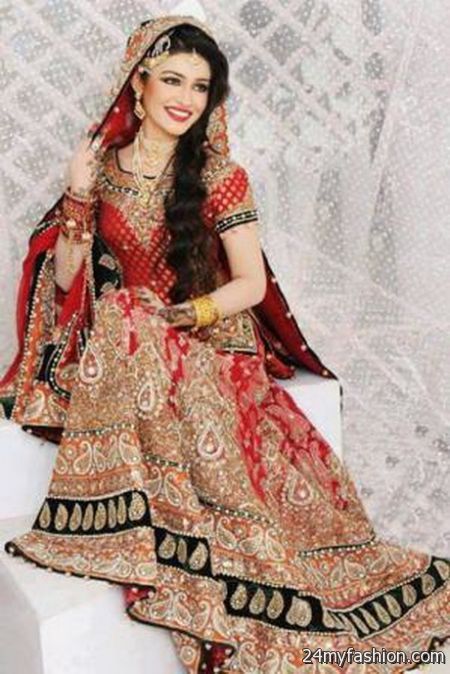 Latest pakistani bridal dresses 2018-2019