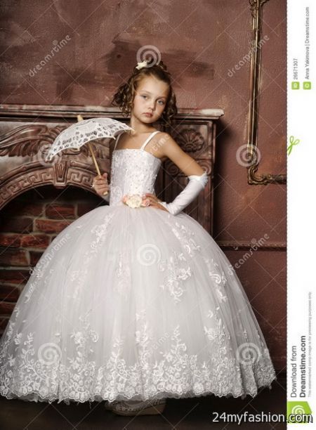 Little girls wedding dresses 2018-2019