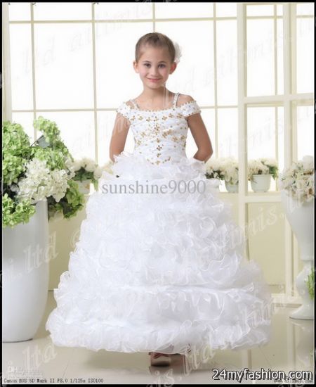 Little girls wedding dresses 2018-2019