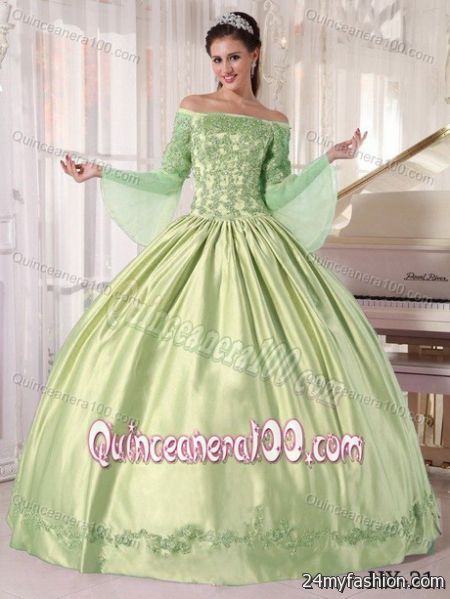 Long sleeved ball gowns 2018-2019