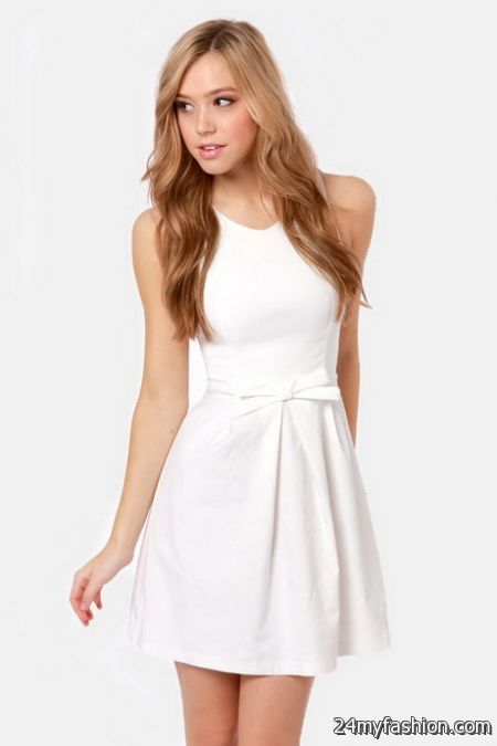 Lulus white dresses 2018-2019