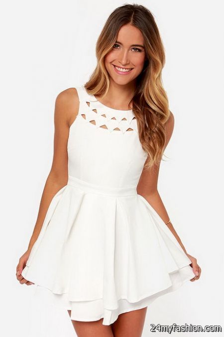 Lulus white dresses 2018-2019