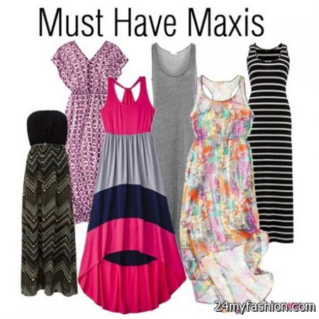 Maxi dresses for kids 2018-2019