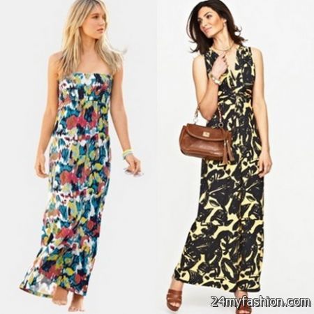 Maxi dresses for petite women 2018-2019