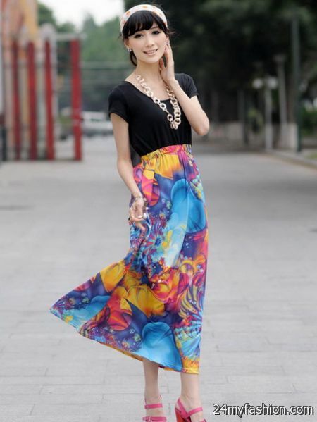 Maxi dresses for short people 2018-2019