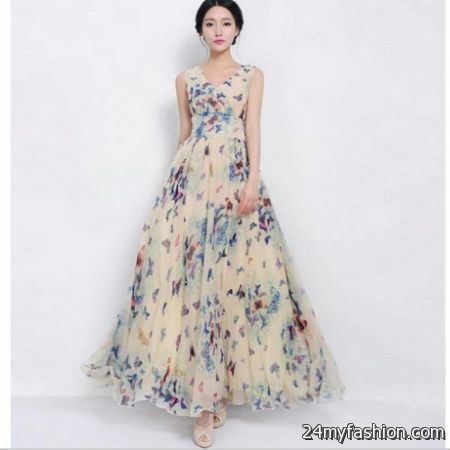 Maxi dresses for tall girls 2018-2019