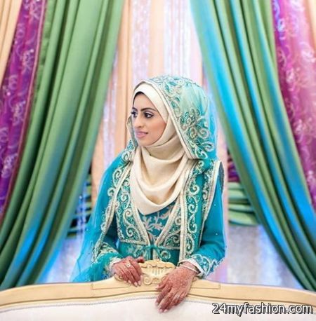 Muslim bridal dress 2018-2019