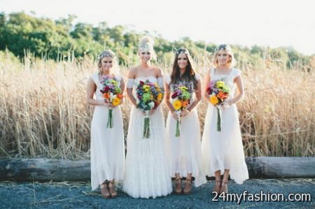 Non traditional bridesmaid dresses 2018-2019