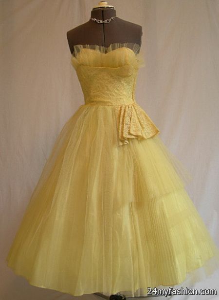 Old fashioned prom dresses 2018-2019