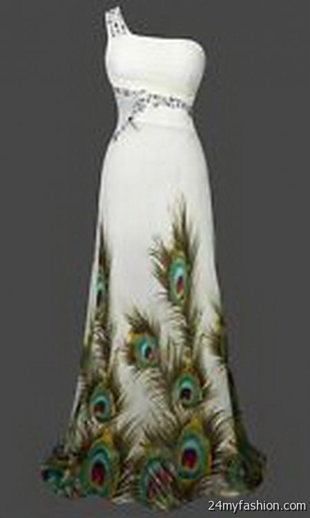 Peacock maxi dresses 2018-2019