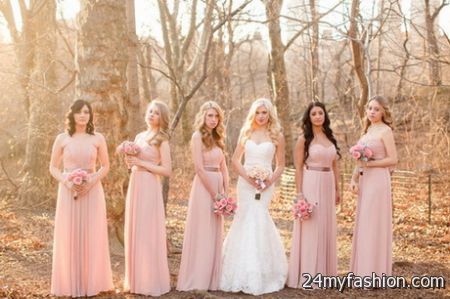 Perfect bridesmaid dresses 2018-2019