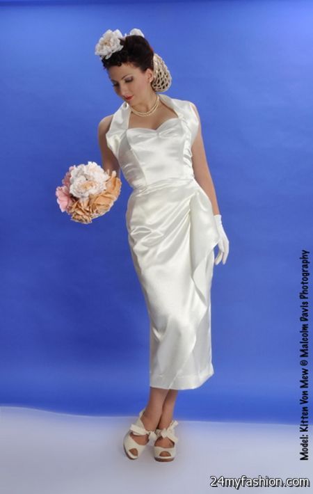 Pin up bridesmaid dresses 2018-2019