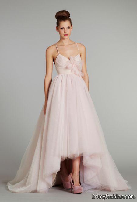 Pink bridal gowns 2018-2019