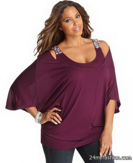 Plus size womens tops 2018-2019
