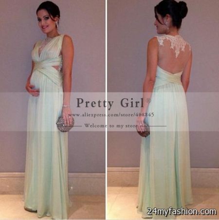 Pregnancy ball gowns 2018-2019